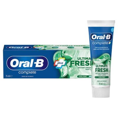 خمیر دندان اورال بی Oral – B مدل Ultimate Fresh حجم 75 میل
